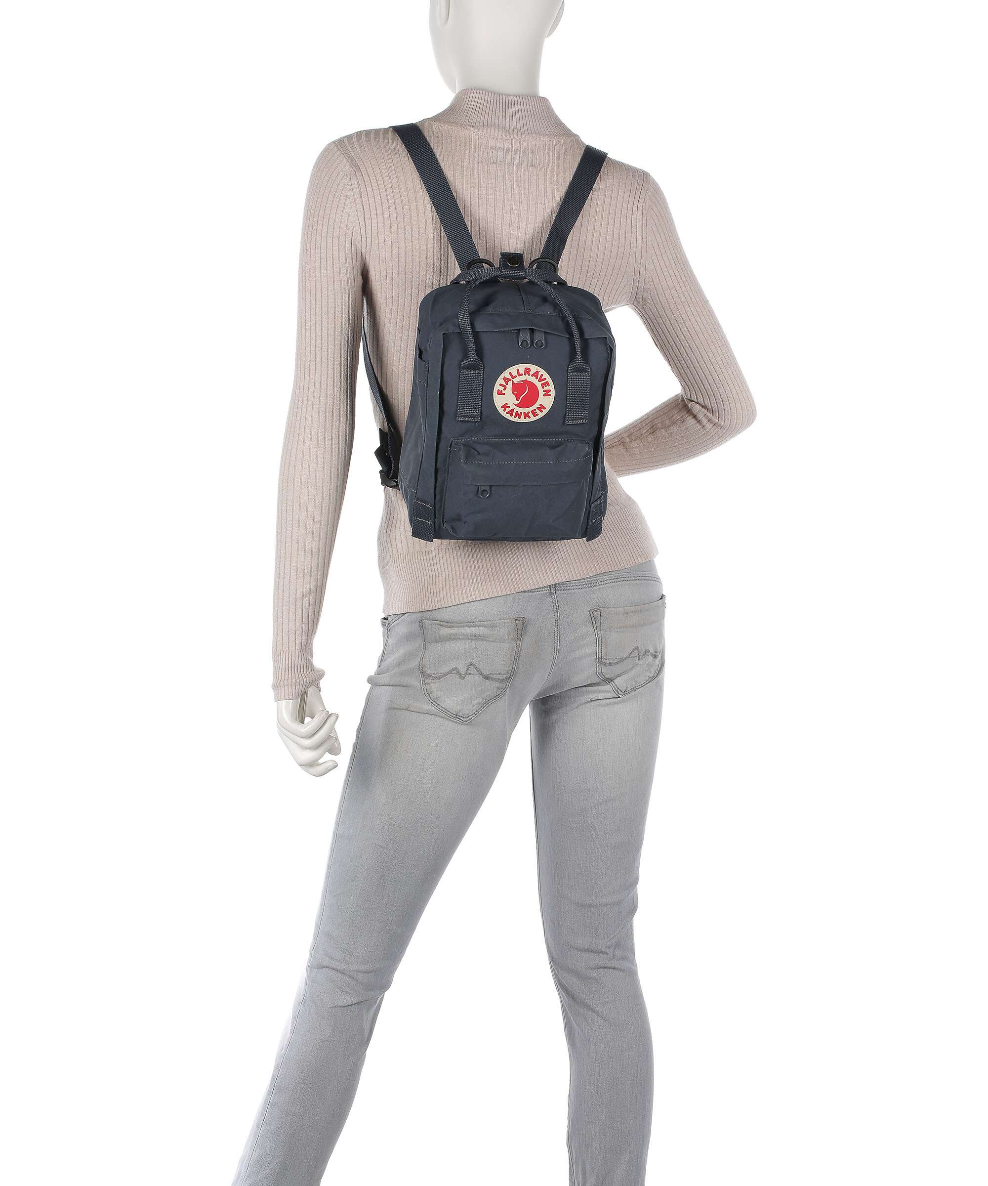 Fjällräven Kånken Mini Backpack vinylon ox red