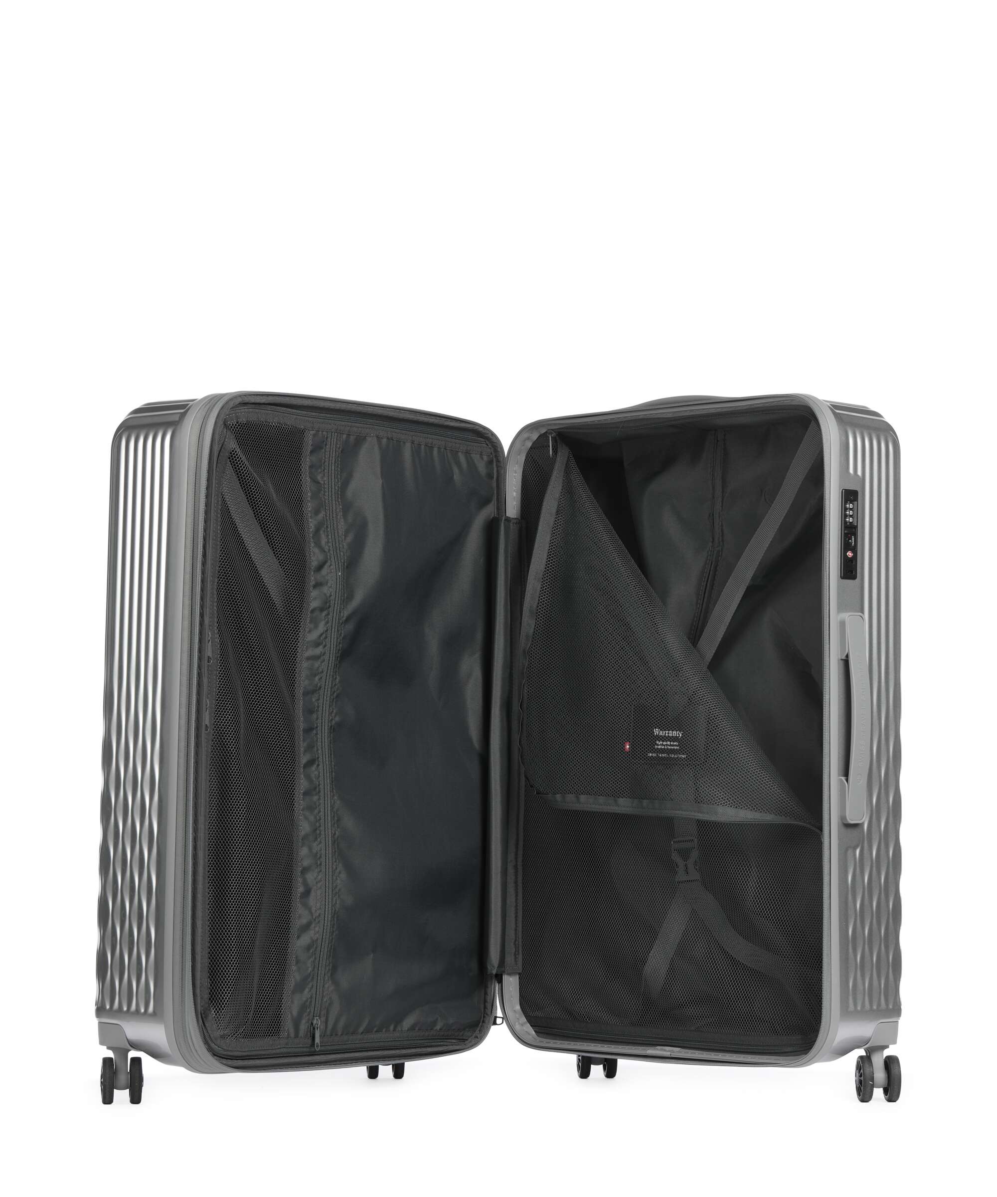 Pack Easy Flow Spinner (4 wheels) silver