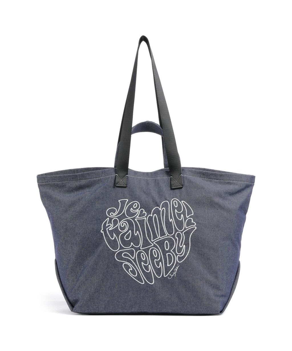 See by Chloé See By Bye Tote bag denim blue