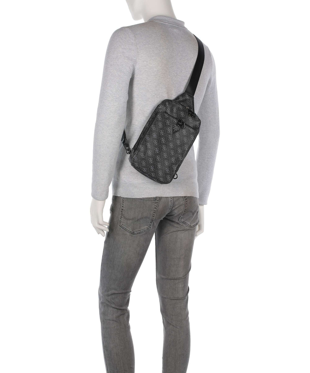 Guess Milano Sling bag dark black