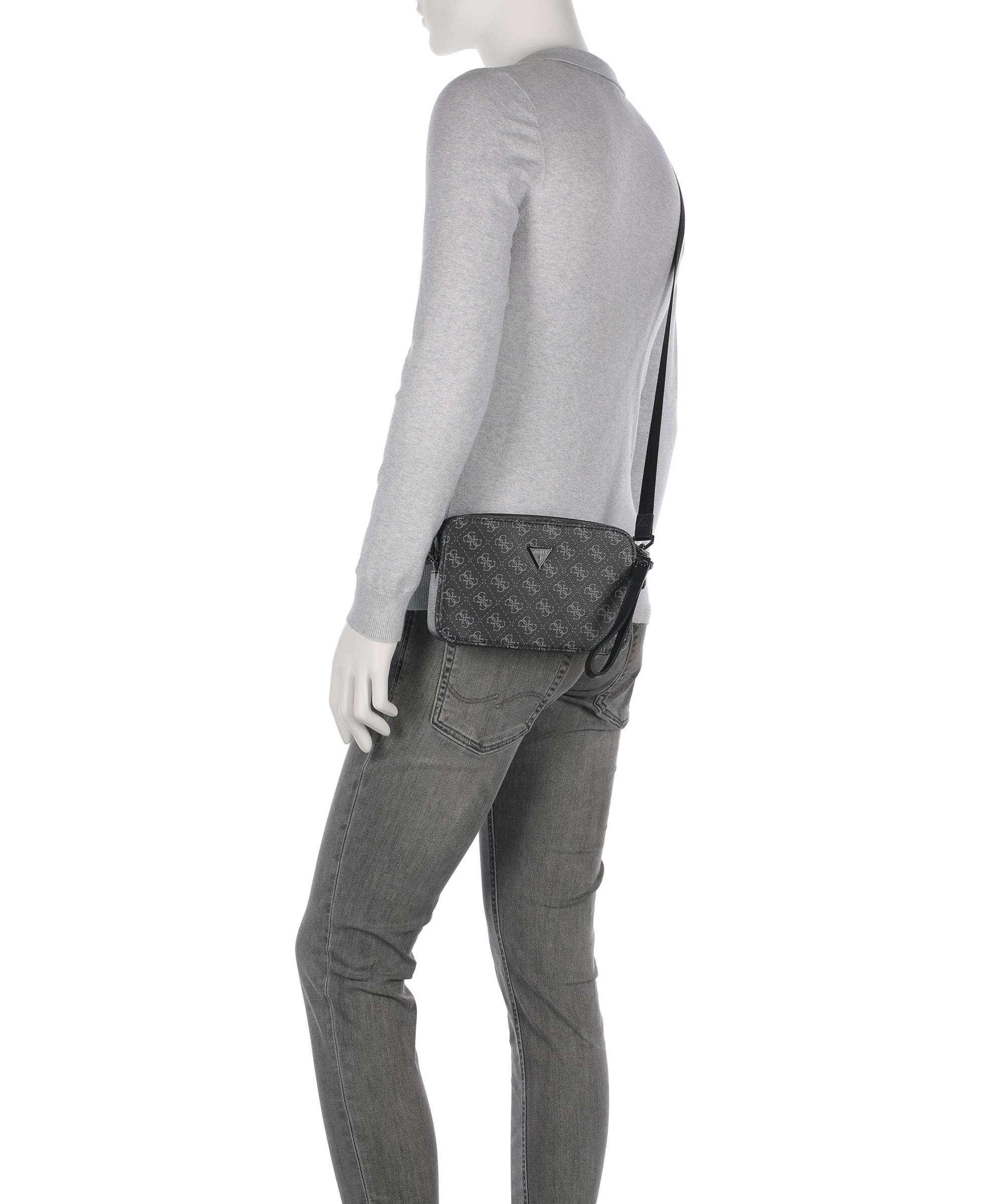 Guess Milano Crossbody bag dark black