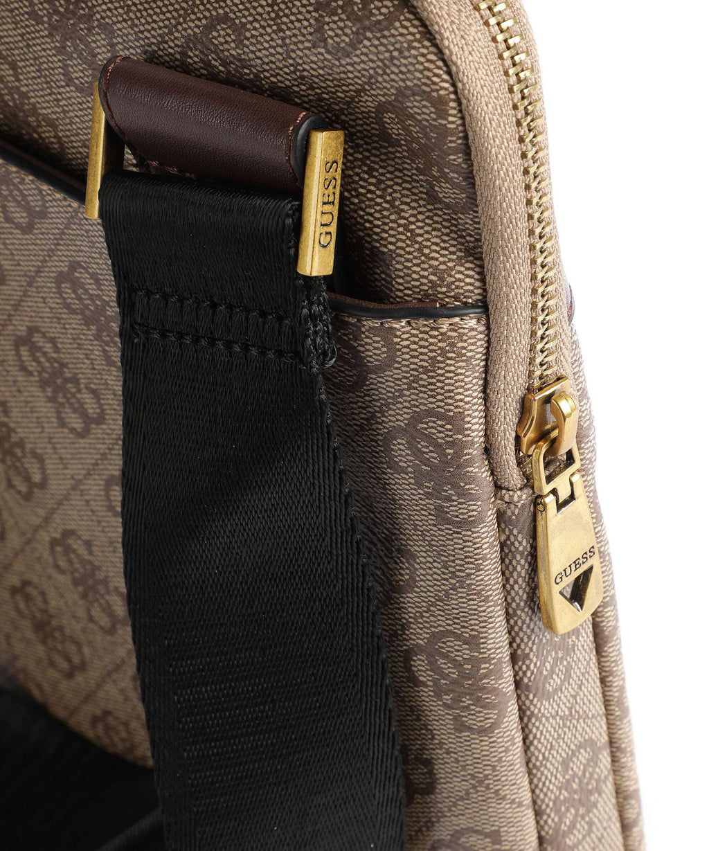 Guess Vezzola Crossbody bag beige/brown
