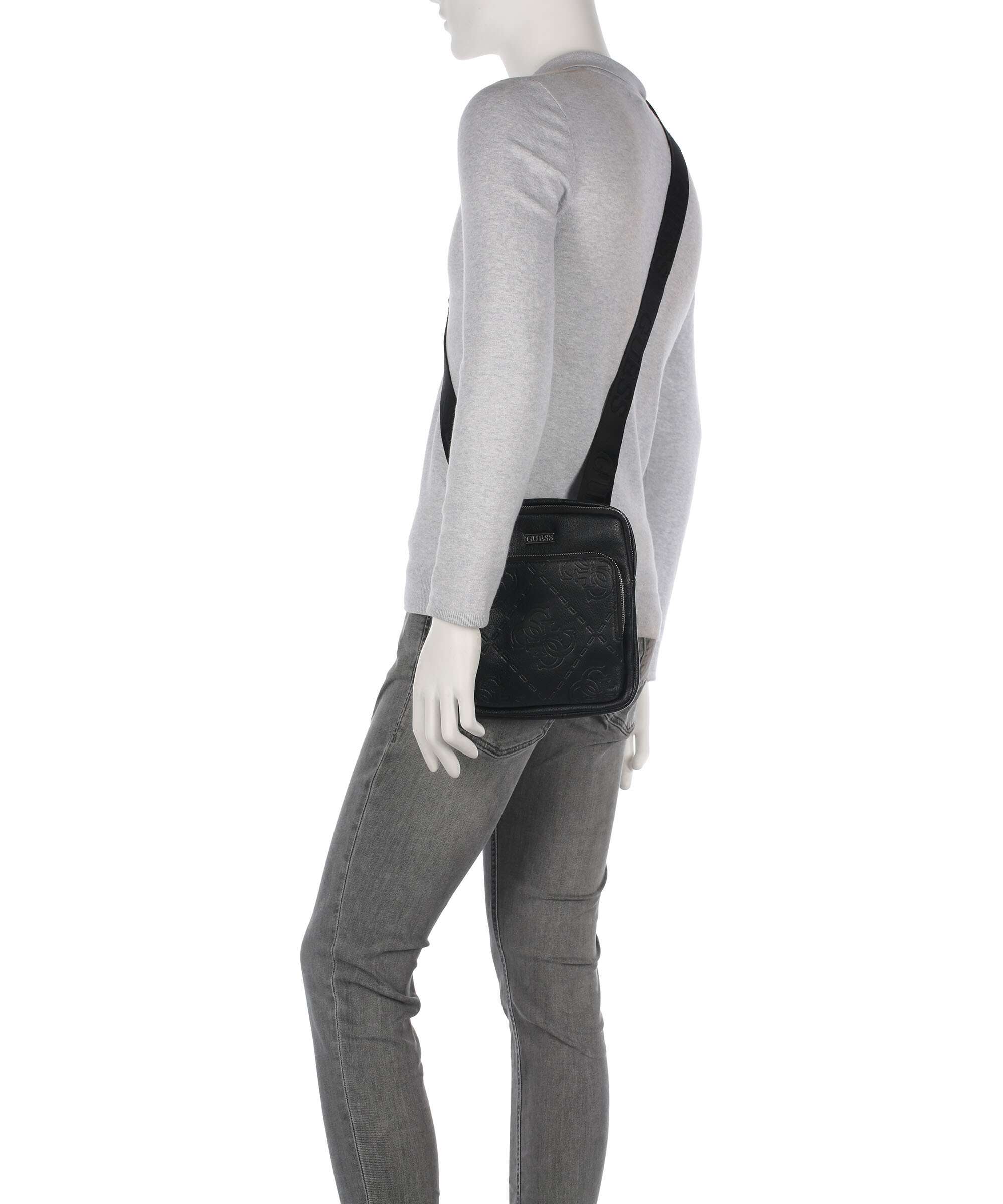 Guess Boston Crossbody bag black