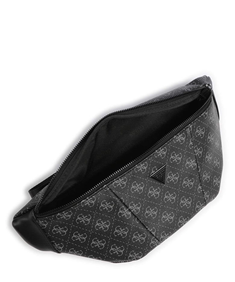 Guess Vezzola Eco Belt bag dark black