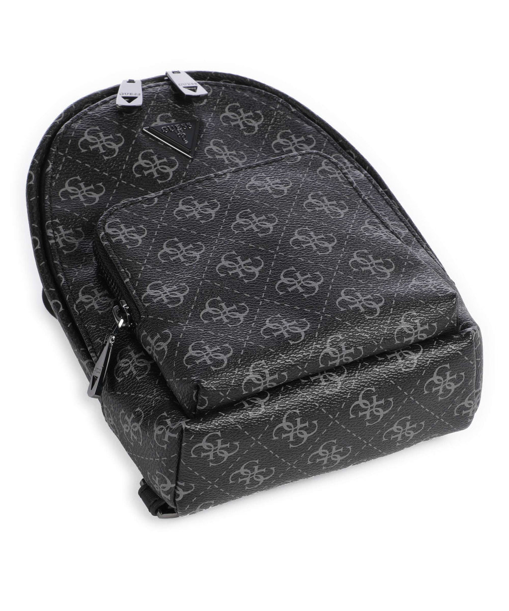 Guess Milano Eco Sling bag dark black