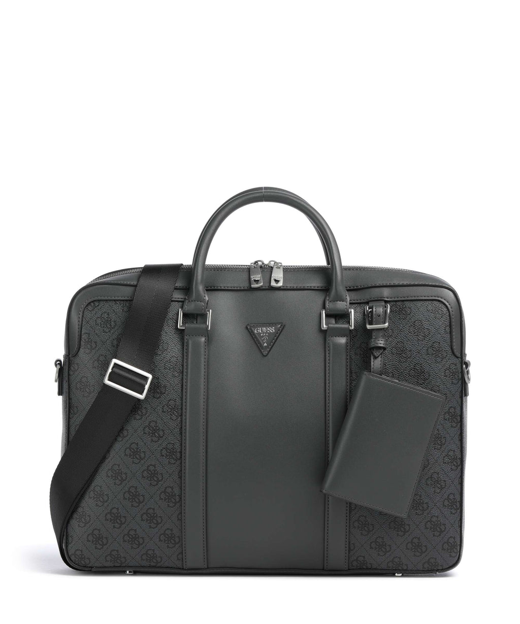 Guess Milano Medium Briefcase black/antracite