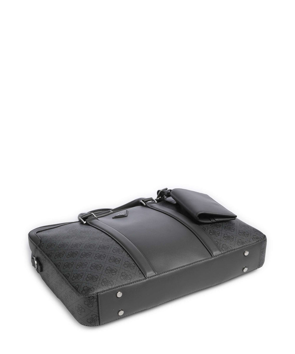 Guess Milano Medium Briefcase black/antracite