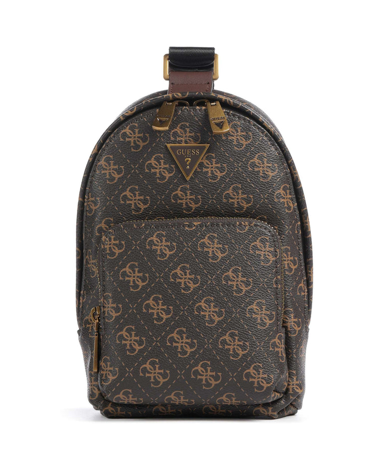 Guess Milano Eco Sling bag brown/ochre