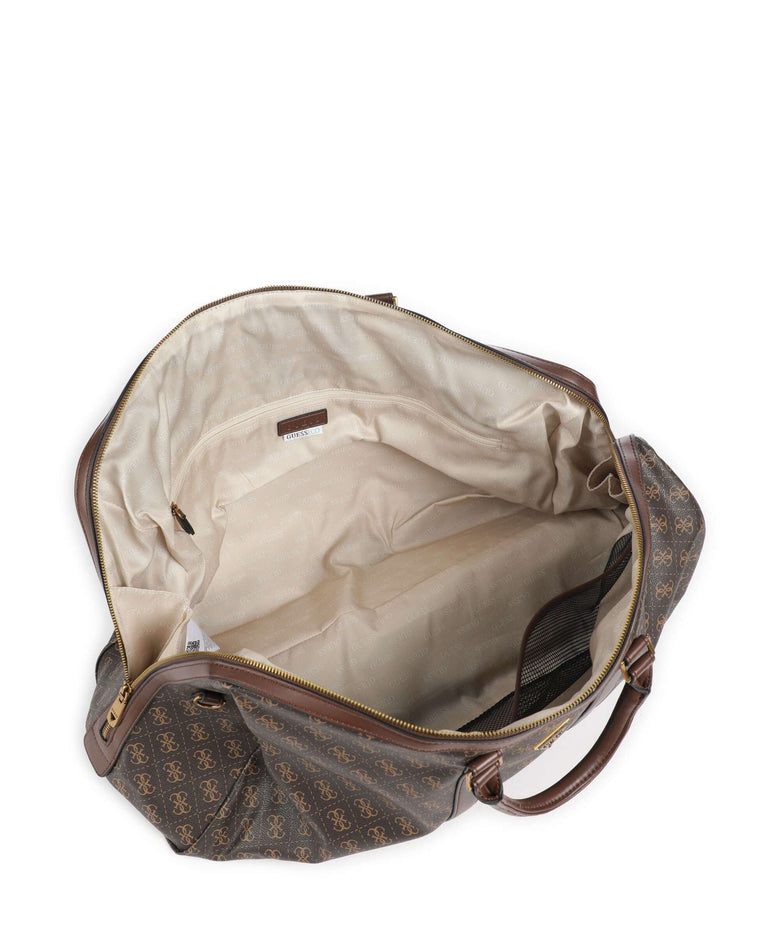 Guess Pisa Weekend bag brown/ochre/burgundy