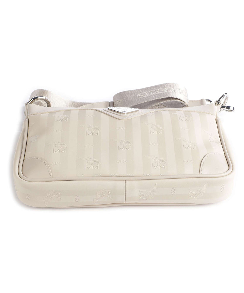 Maison Mollerus Vinerus Flums Crossbody bag pearl weiss