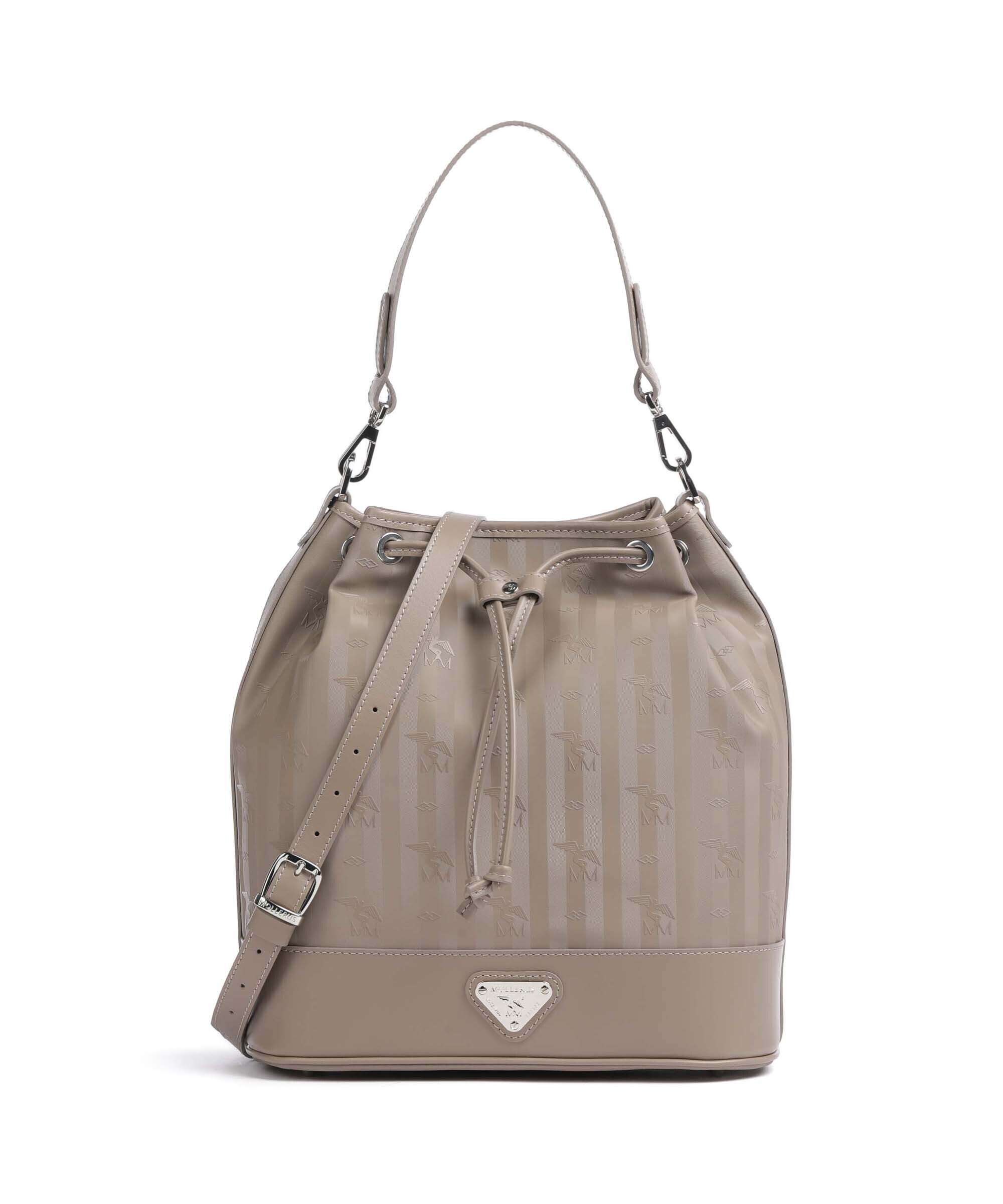 Maison Mollerus Vinerus Niesen Bucket bag taupe