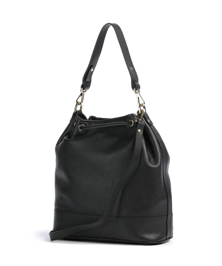 Maison Mollerus Stampato Niesen Bucket bag classic schwarz