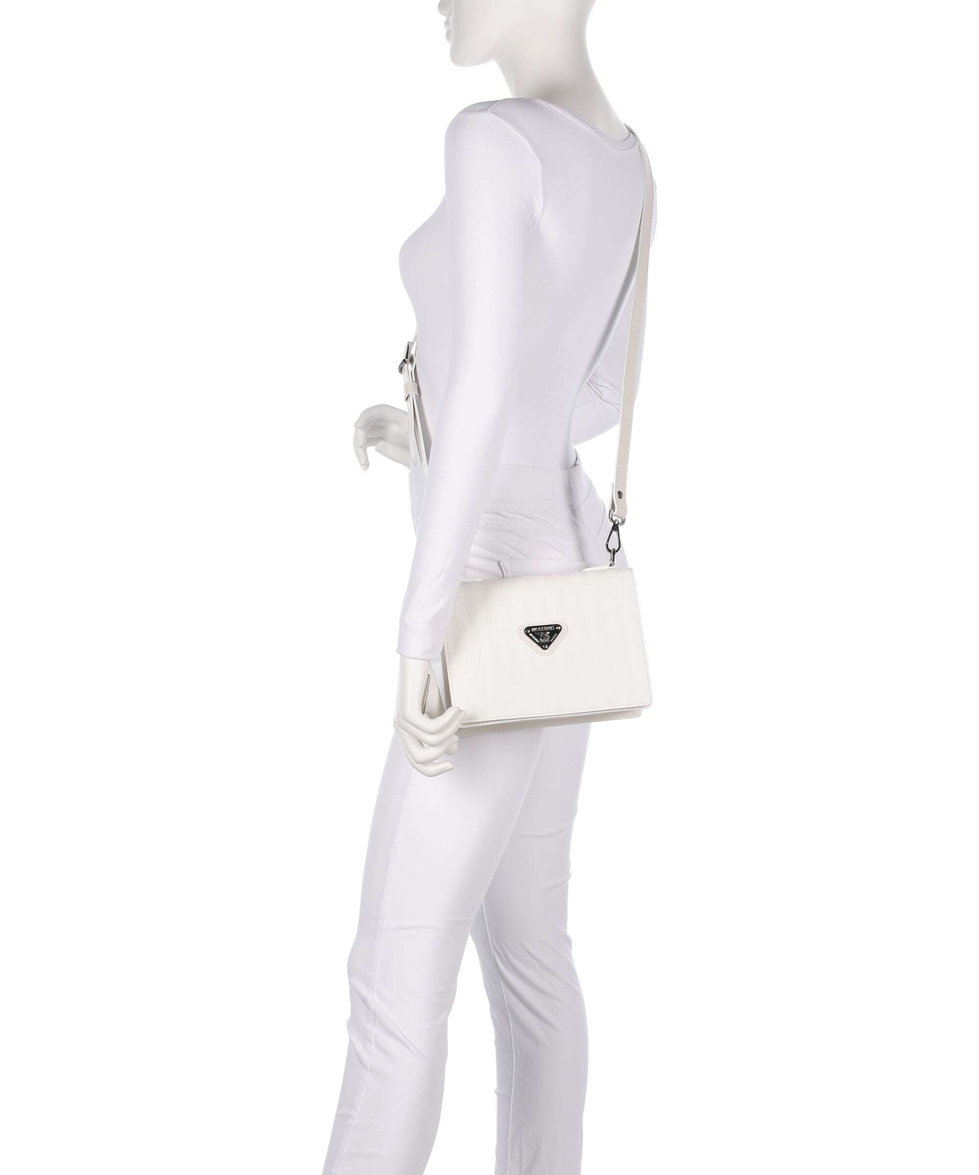 Maison Mollerus Vinerus Melide Crossbody bag snow weiss