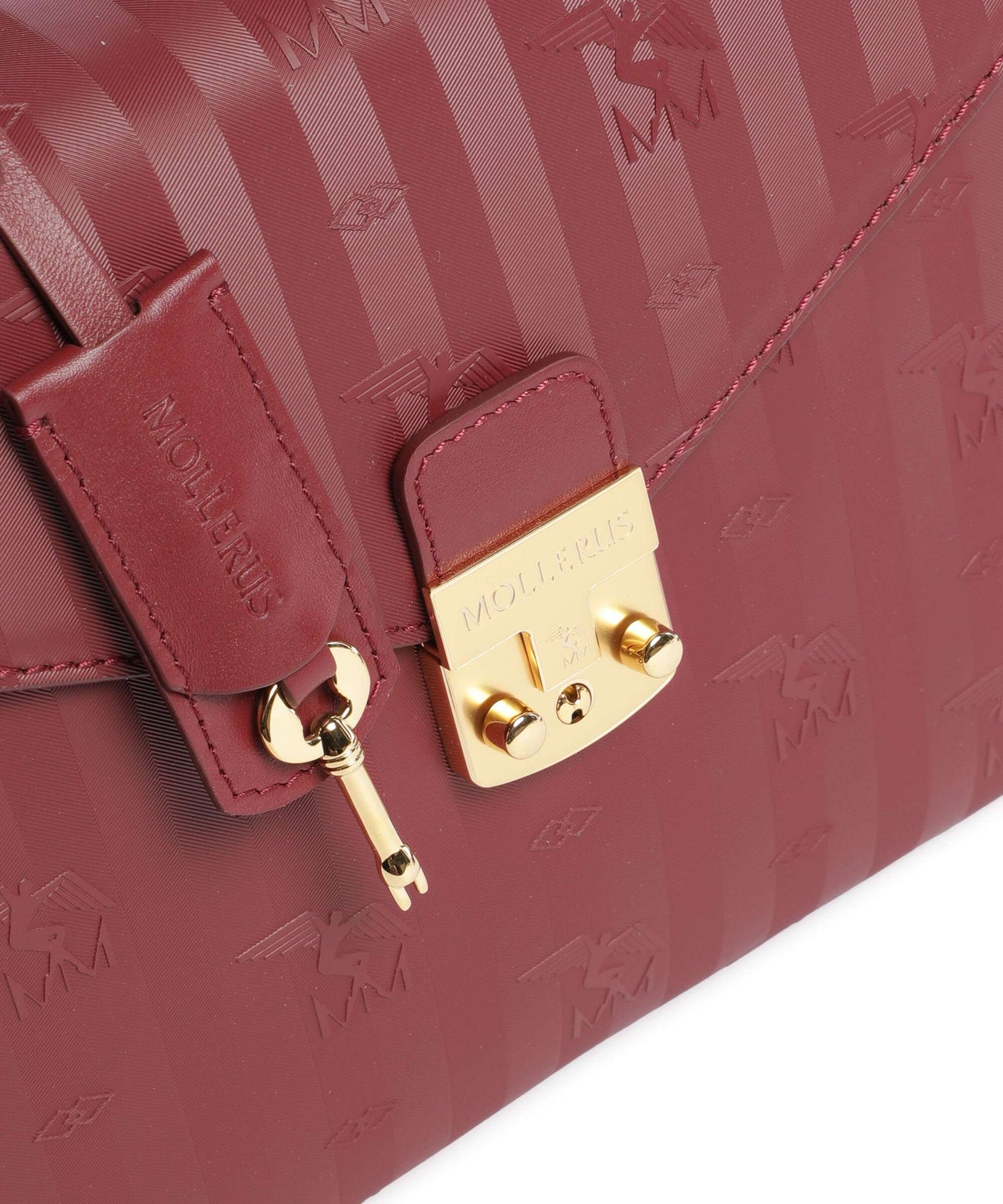 Maison Mollerus Vinerus Marly Handbag antique rot