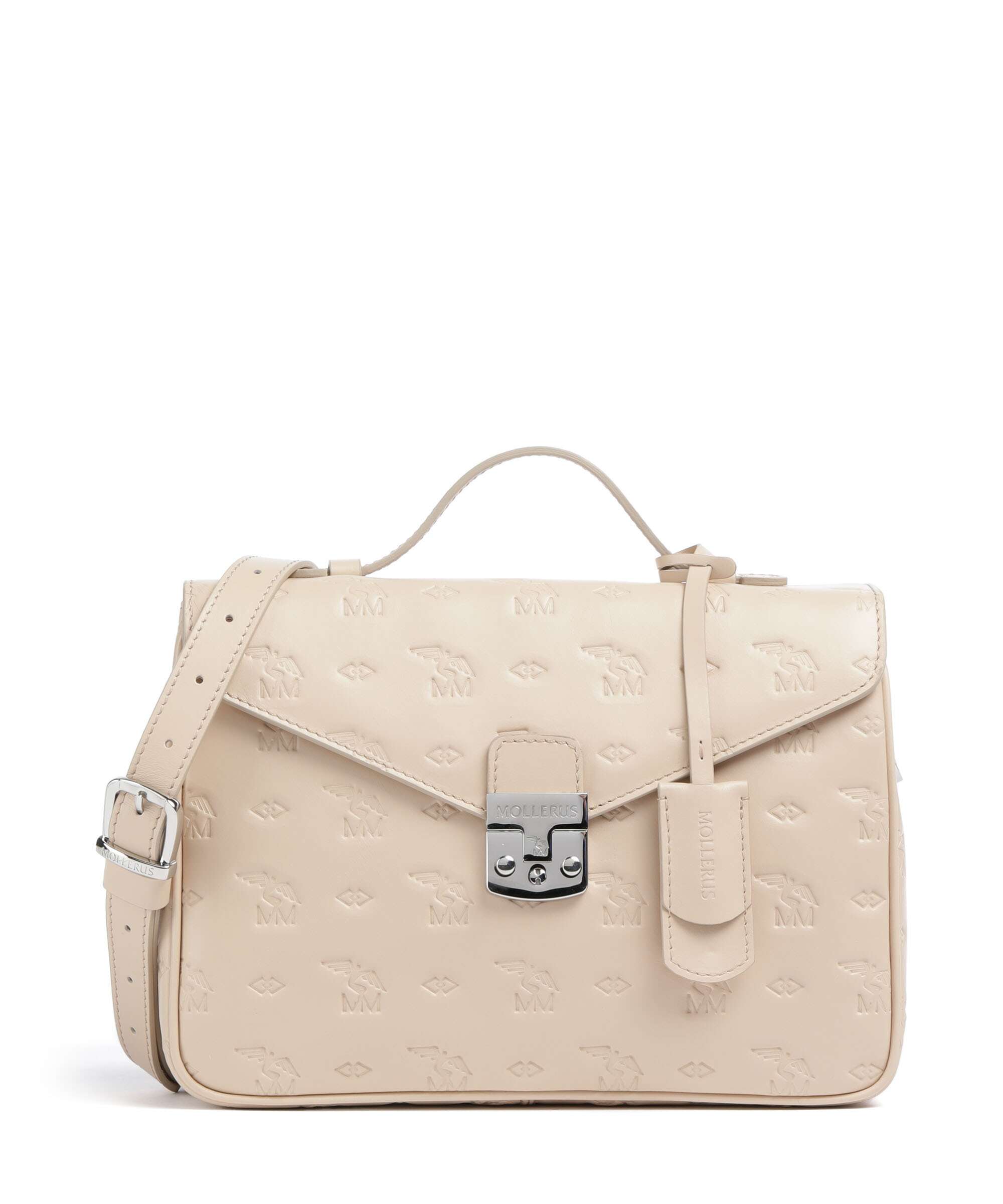 Maison Mollerus Stampato Marly Handbag vanilla beige