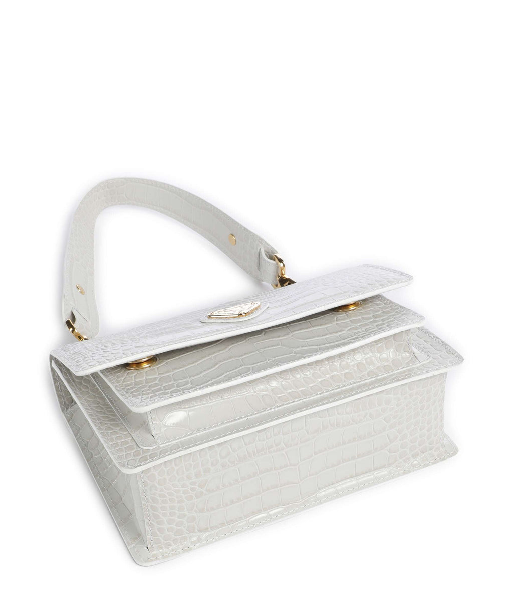 Maison Mollerus Ursy Shoulder bag snow weiss