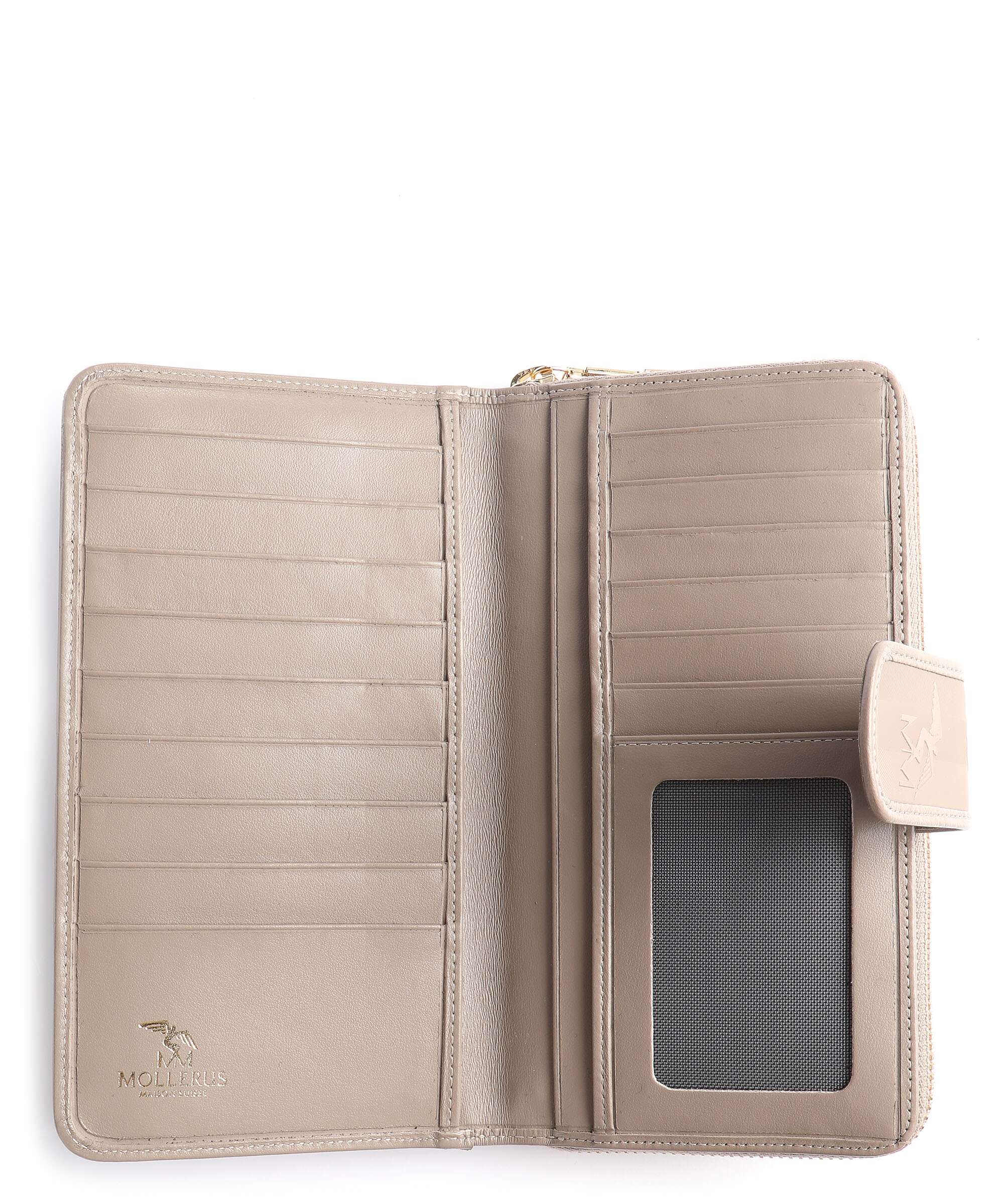 Maison Mollerus Vinerus Matterhorn Wallet taupe
