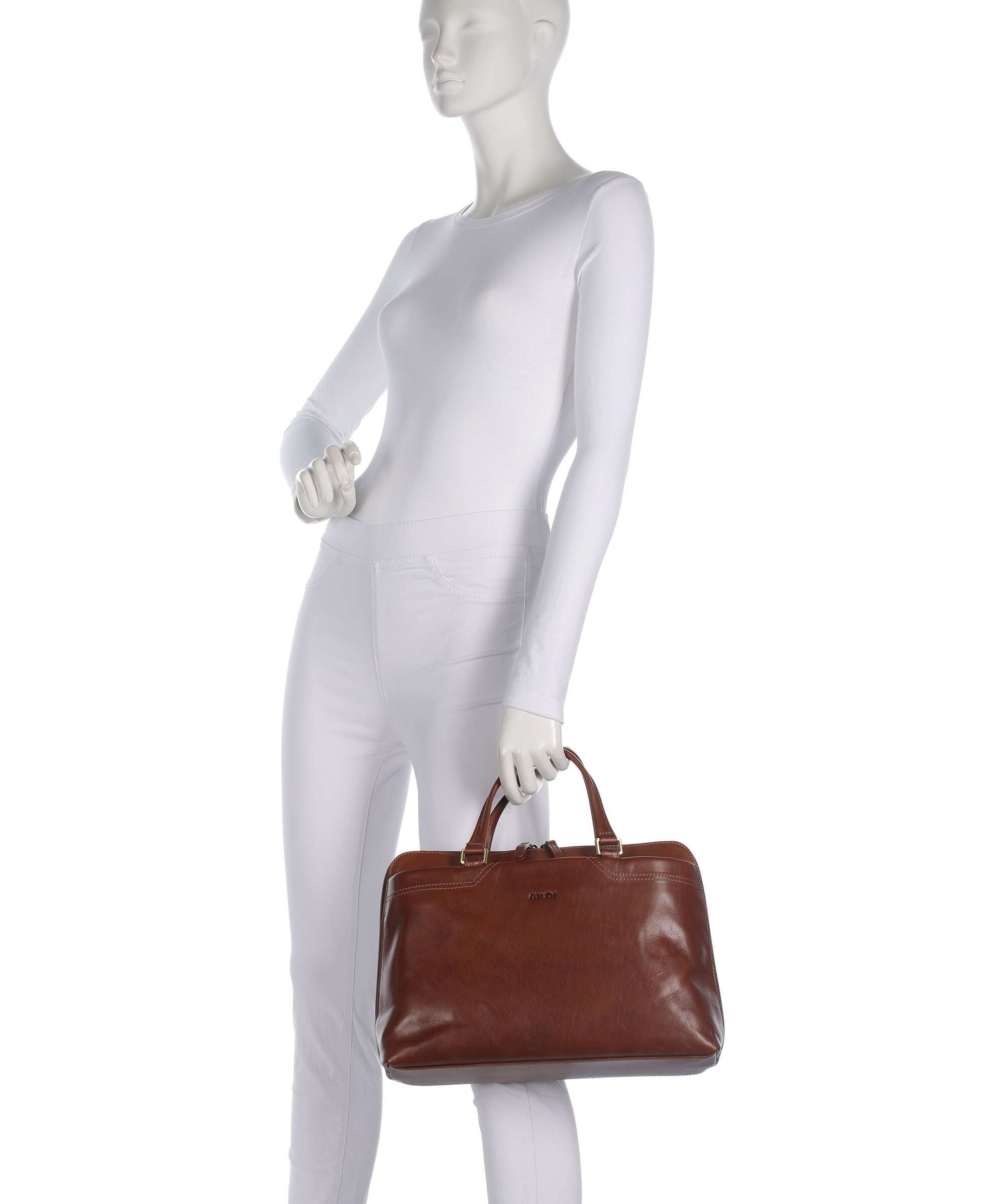 Giudi Soft Handbag brown