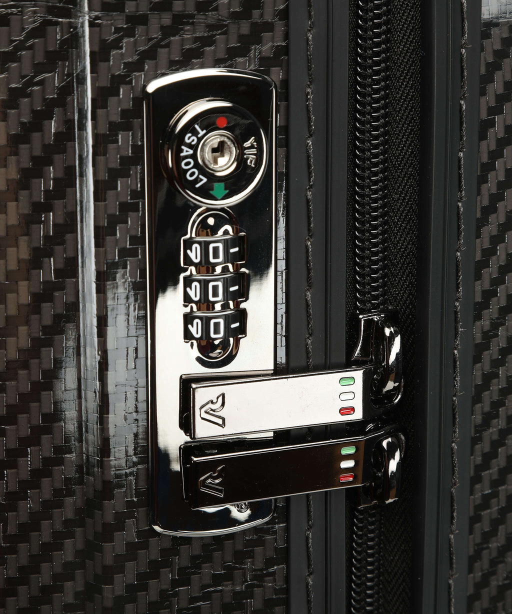 Roncato We Are Glam Spinner (4 wheels) nero/grafite