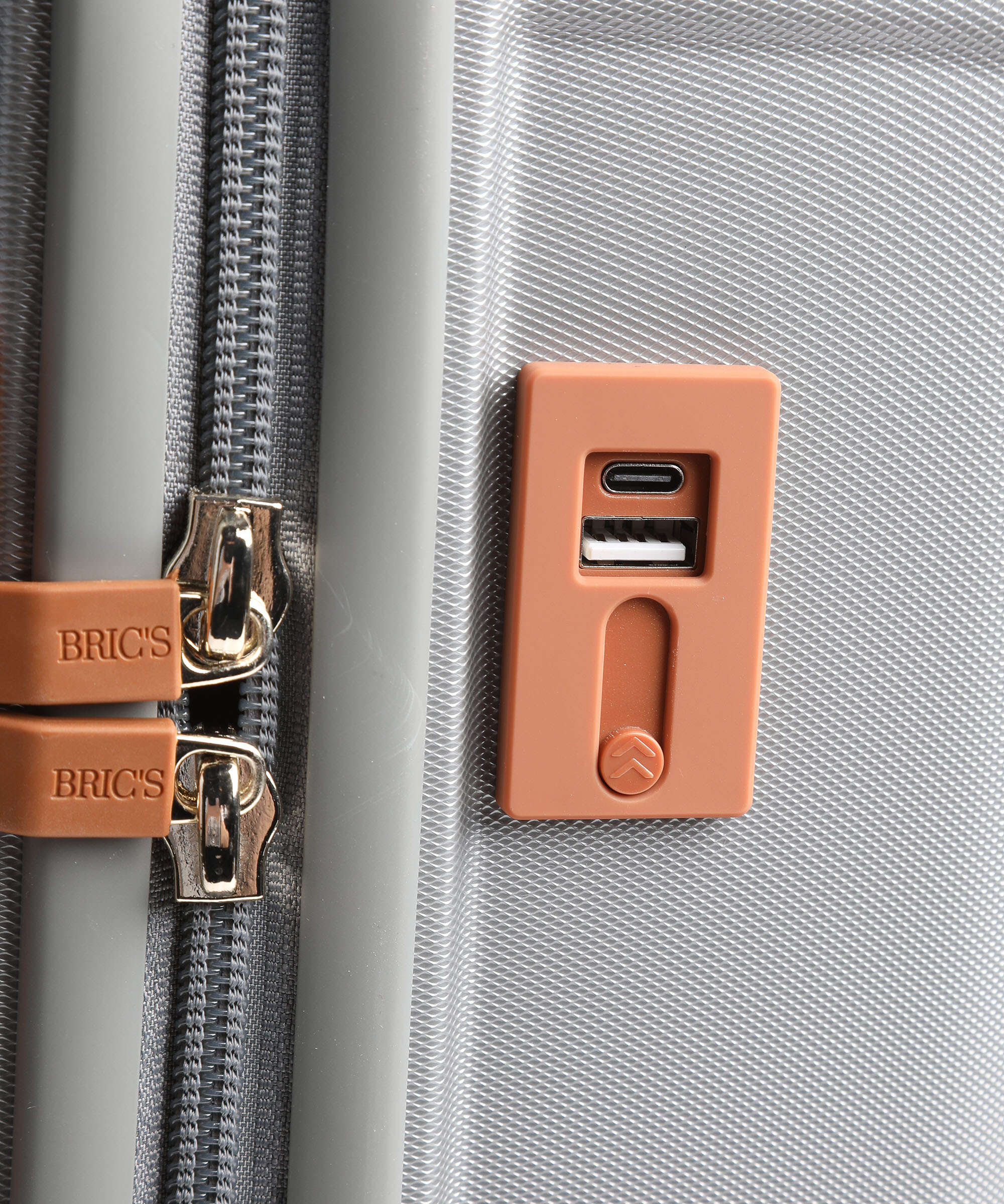 Brics Capri Spinner (4 wheels) silver