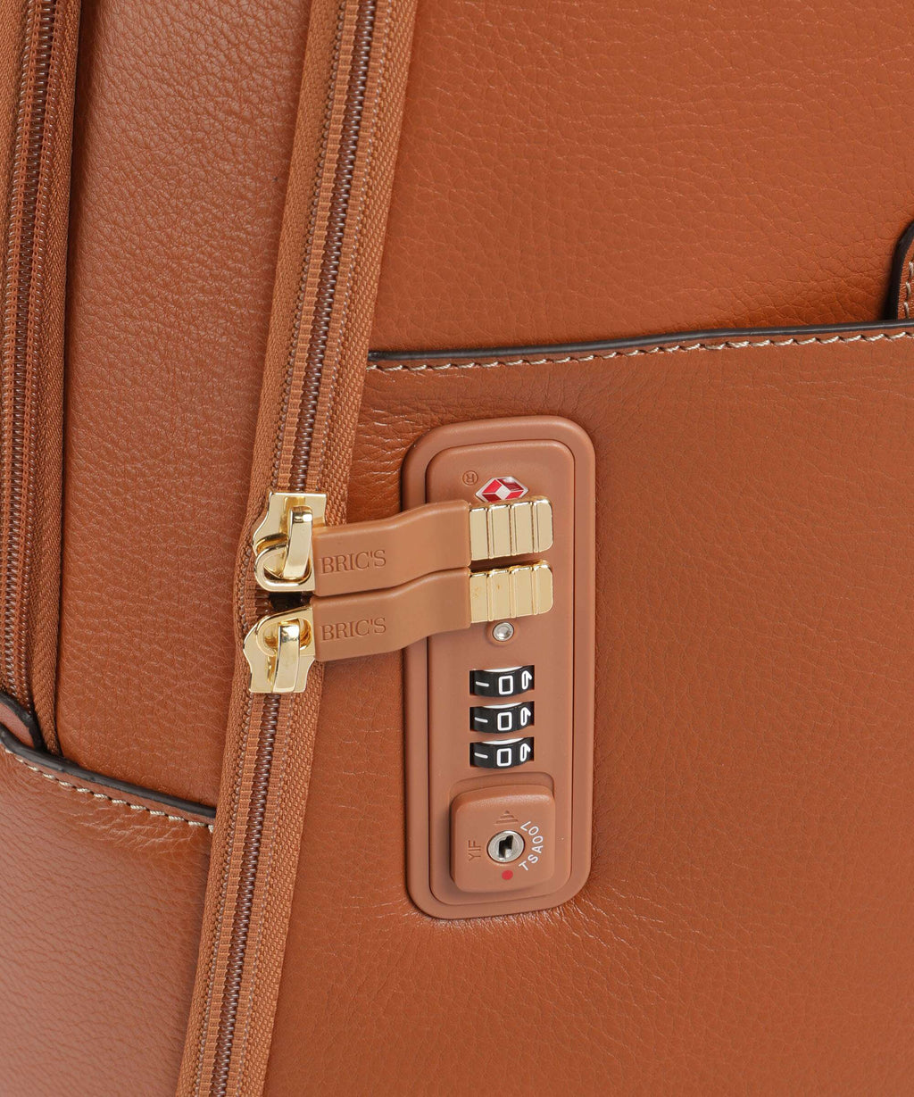 Brics Life Pelle Spinner (4 wheels) leder