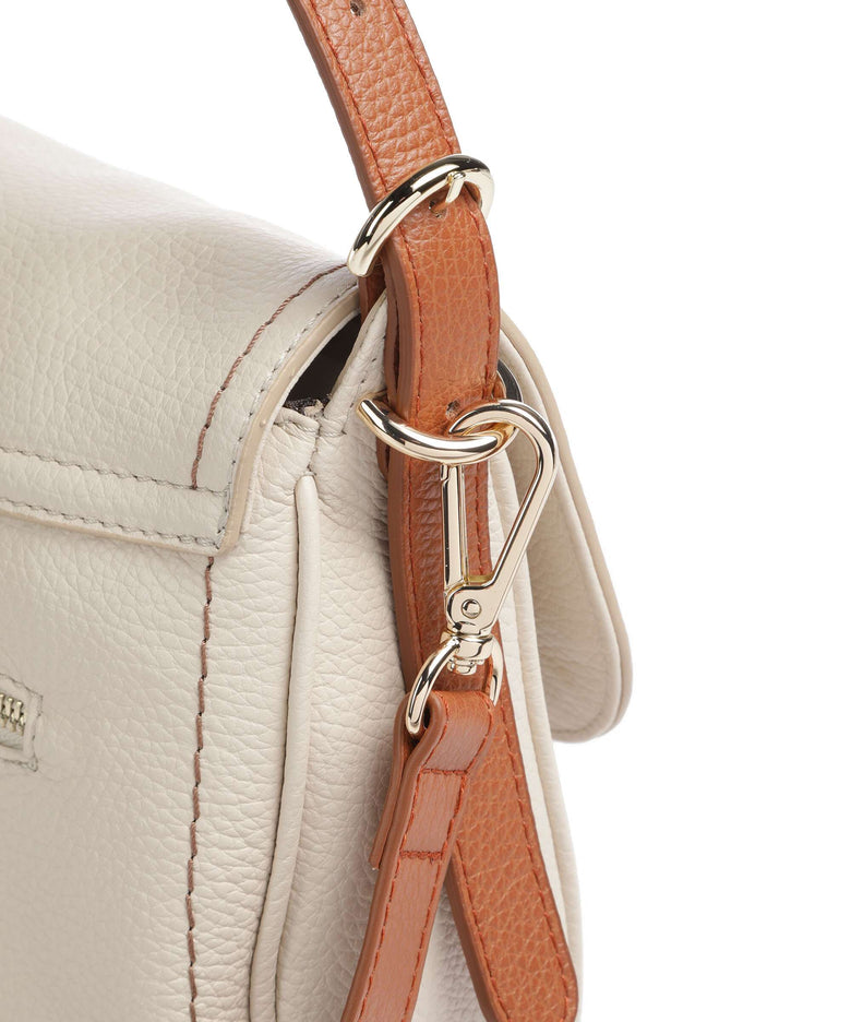 Brics Gondola Stella medium Shoulder bag cream/caramel