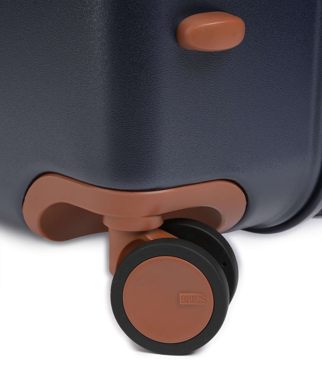 Brics Bellagio Spinner (4 wheels) blue/tan