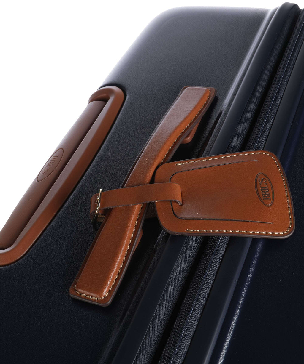 Brics Bellagio Spinner (4 wheels) blue/tan