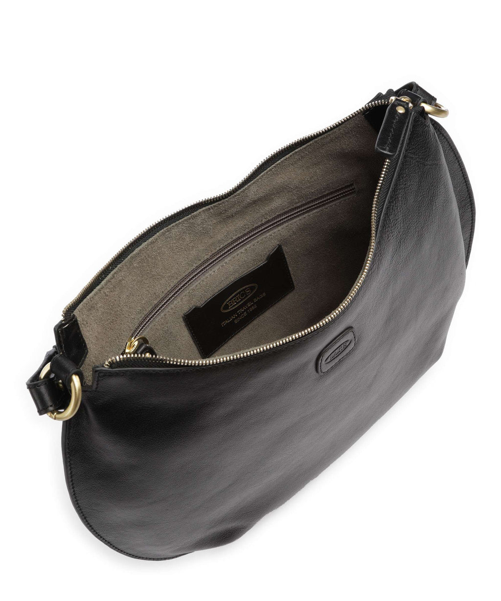 Brics Volterra Hobo bag black
