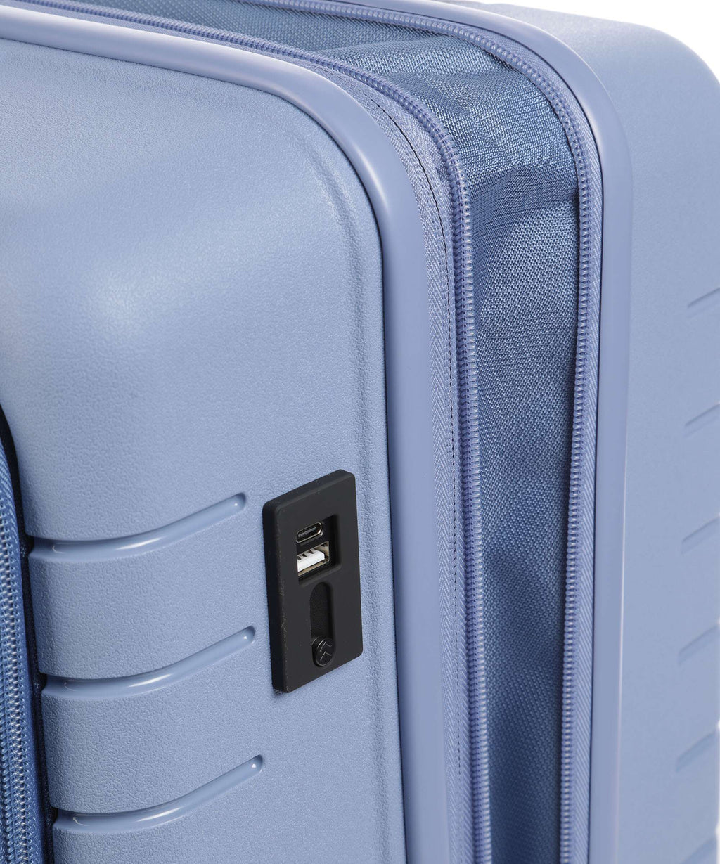 Brics Ulisse Spinner (4 wheels) grey blue