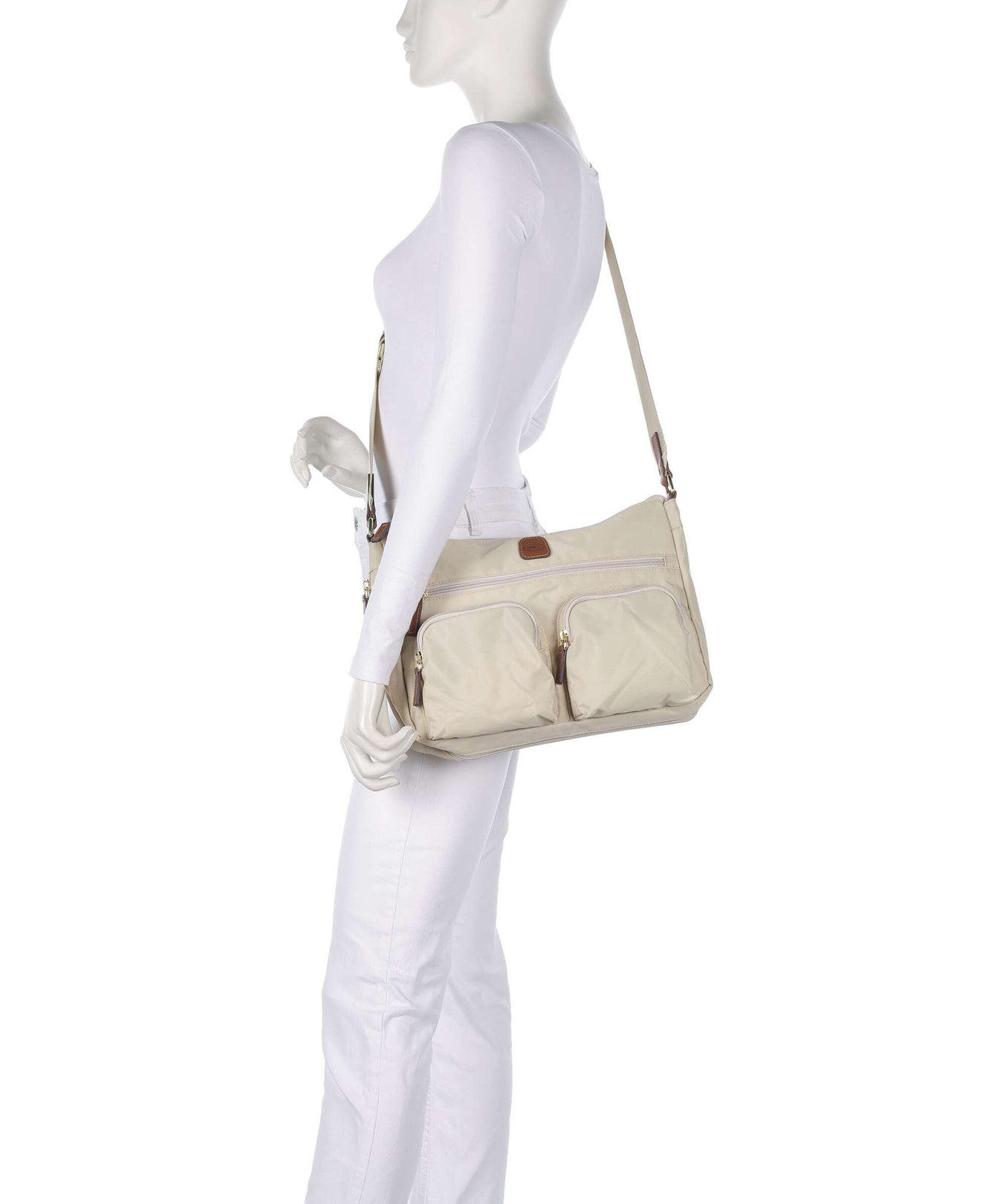 Brics X-Collection Shoulder bag beige
