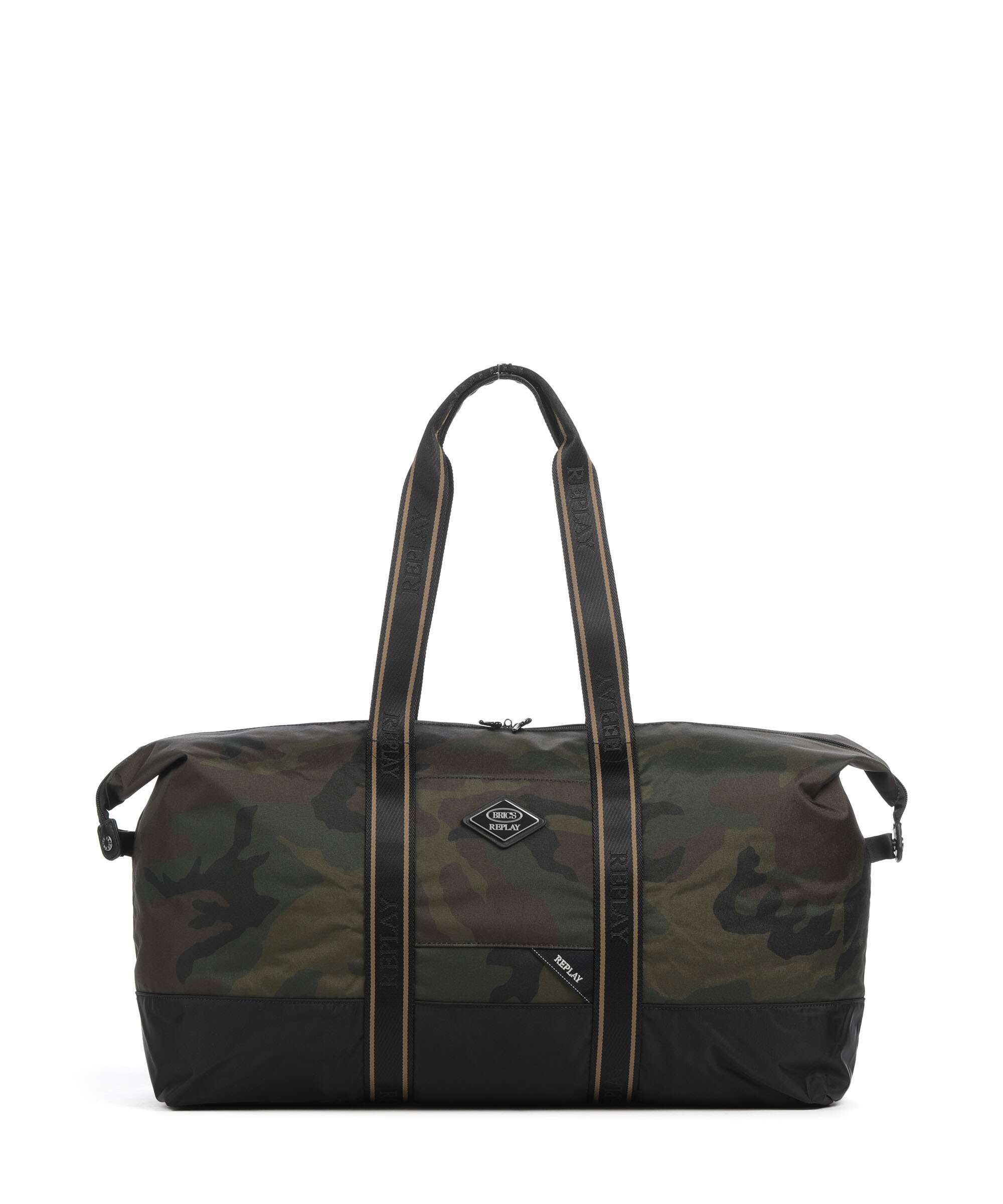 Brics X-Collection Weekend bag green camou