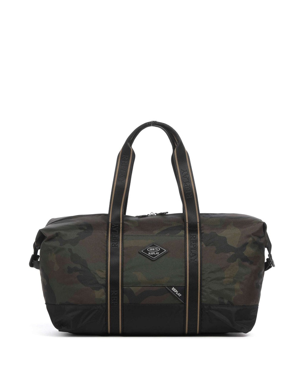 Brics X-Collection Weekend bag green camou