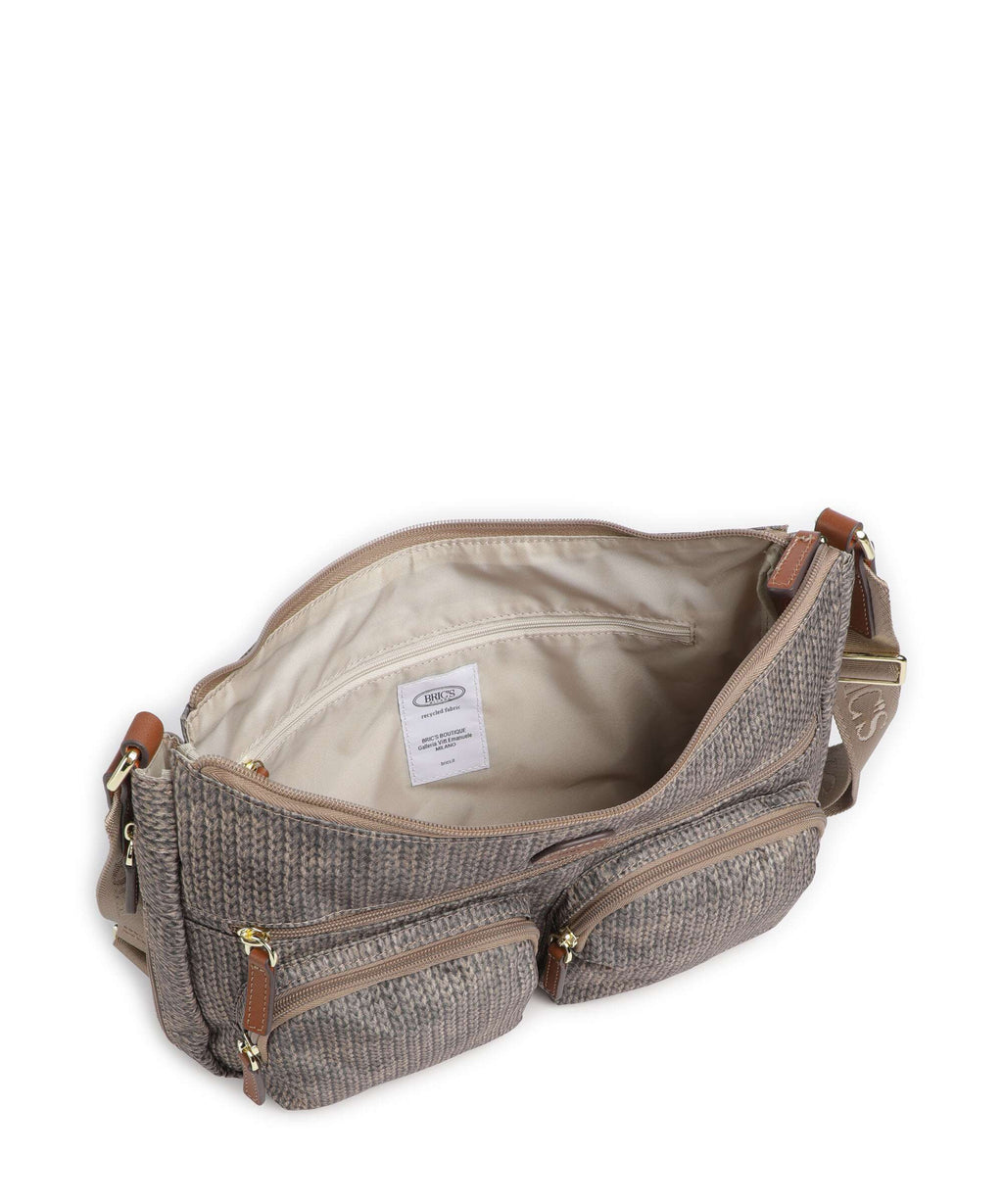 Brics X-Collection Shoulder bag wool nut