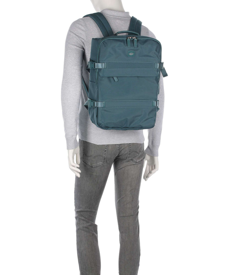Brics Positano Soft Travel backpack sea green