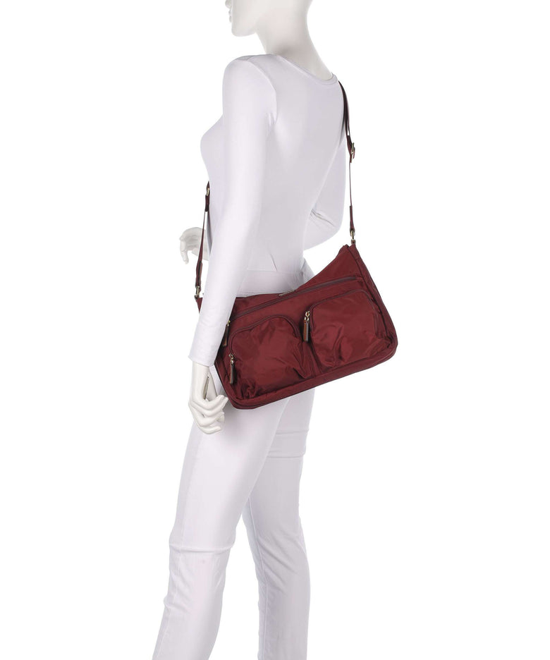 Brics X-Collection Shoulder bag bordeaux