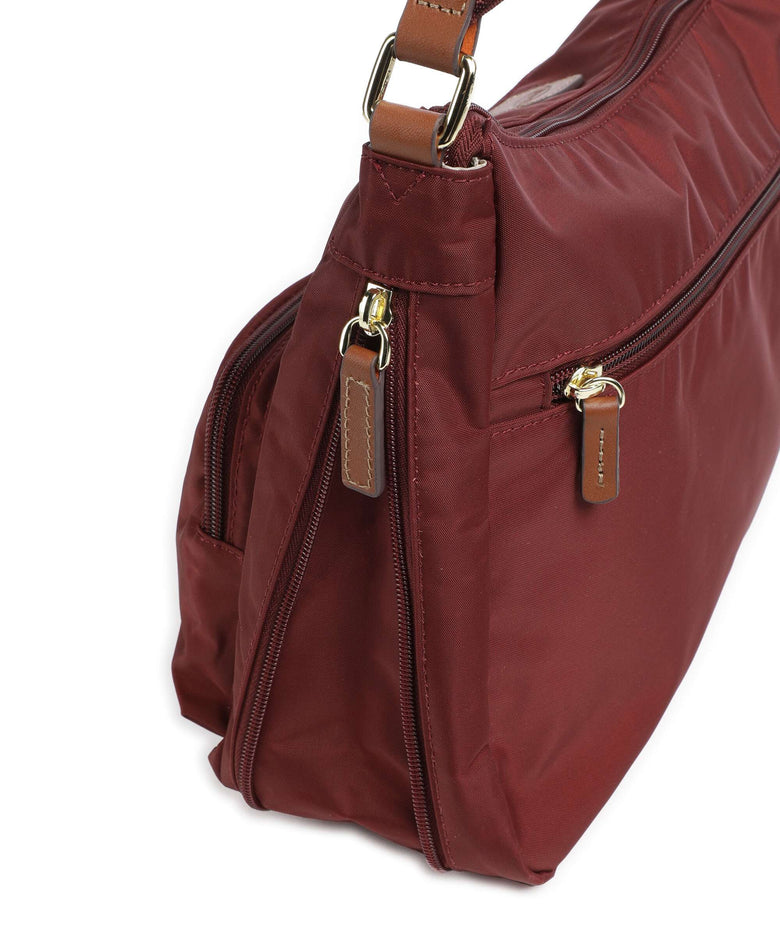 Brics X-Collection Shoulder bag bordeaux