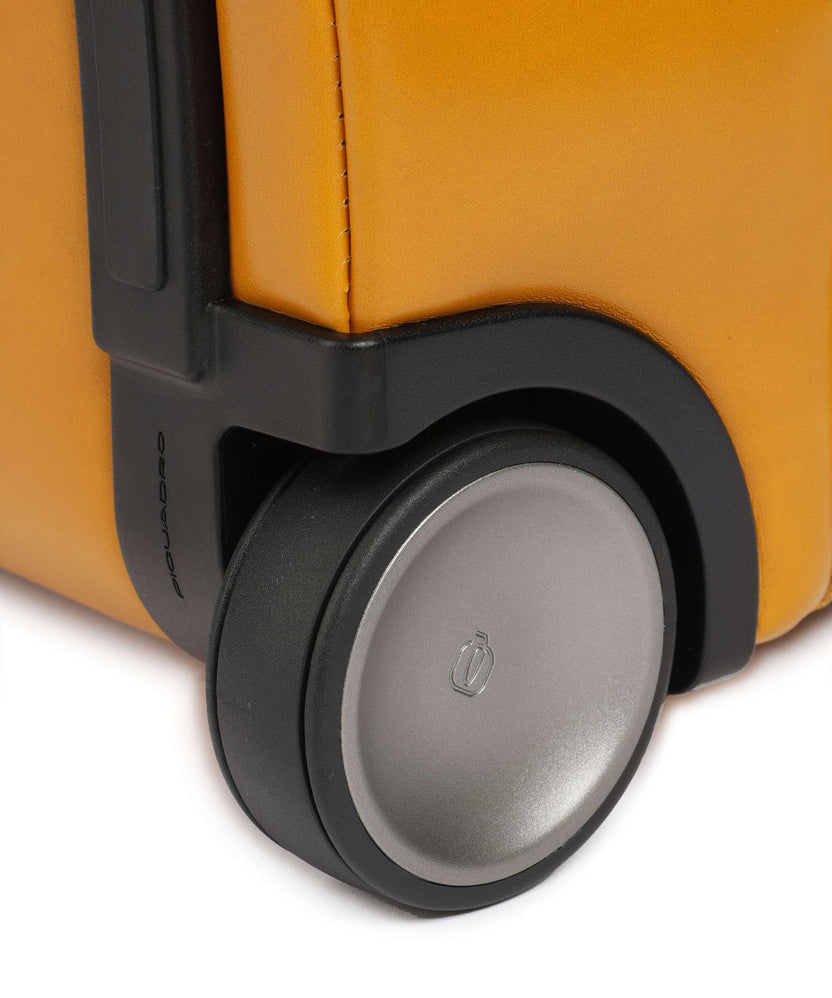 Piquadro Trolley (2 wheels) giallo zafferano