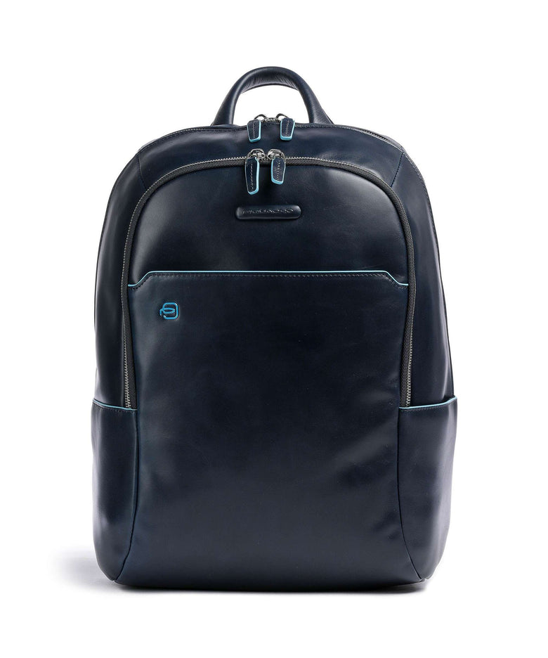 Piquadro Blue Square Laptop backpack blu