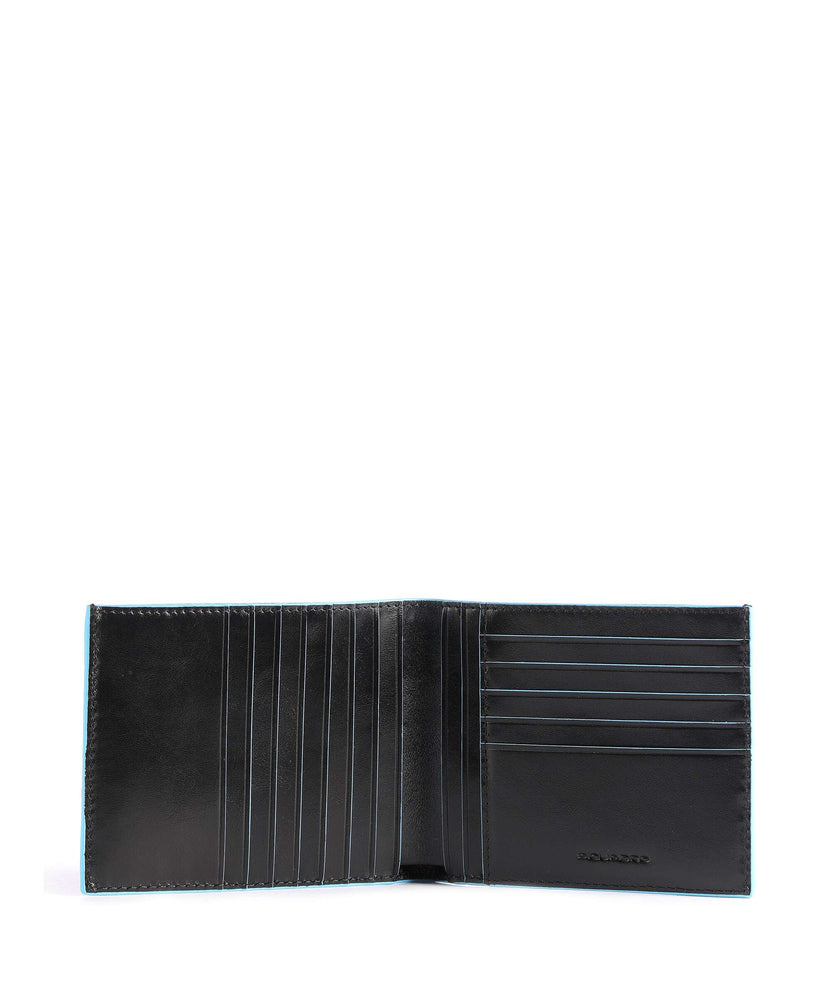 Piquadro Blue Square RFID Credit card holder black