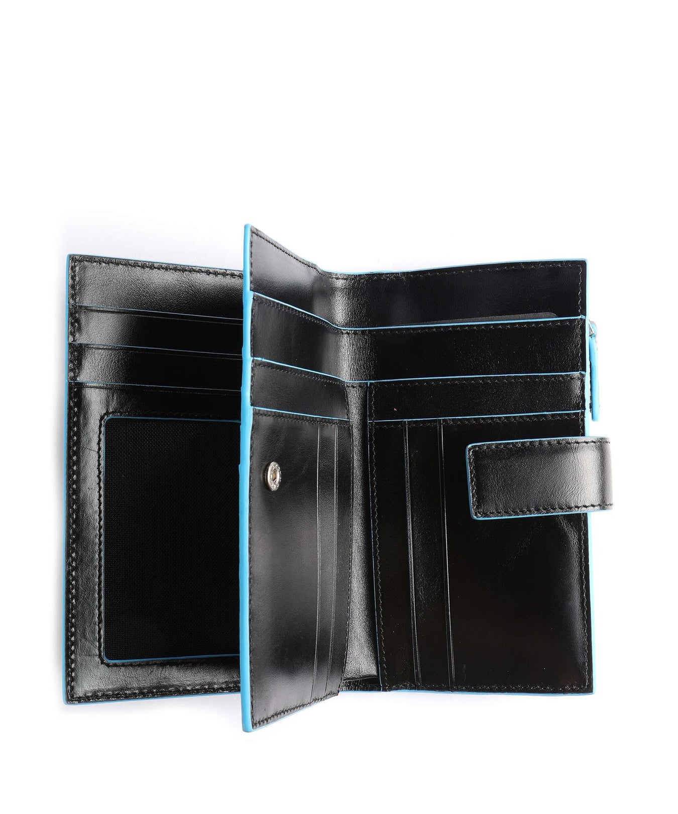 Piquadro Blue Square RFID Credit card holder black
