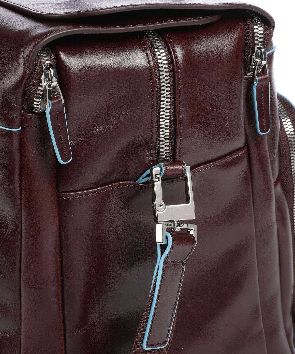 Piquadro Blue Square Weekend bag mahogany