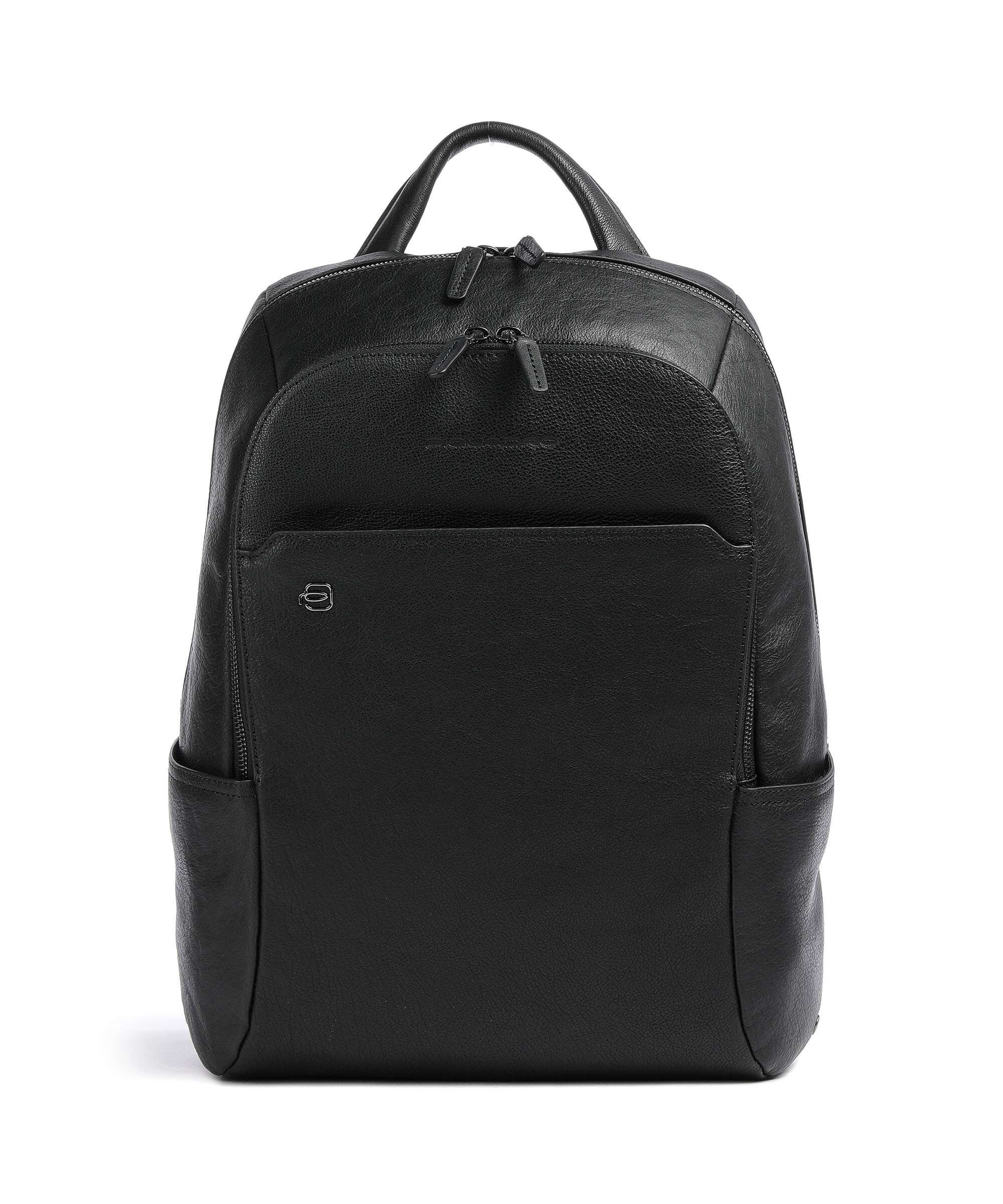 Piquadro Black Square Laptop backpack black