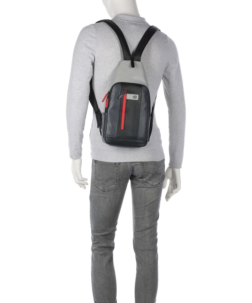 Piquadro Urban Sling bag grau/schwarz