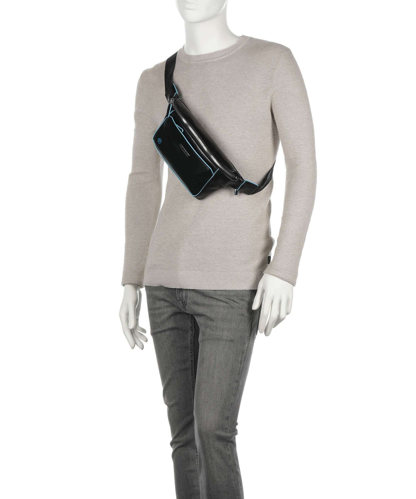 Piquadro Blue Square Fanny pack nero