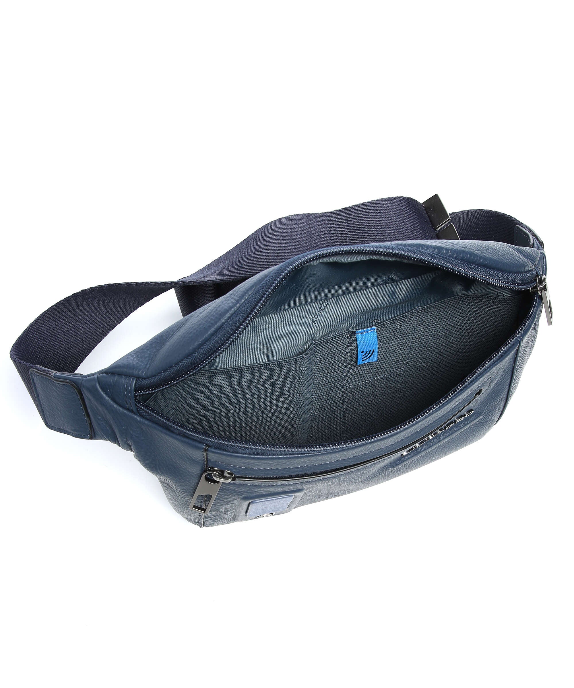 Piquadro AKRON Fanny pack blue