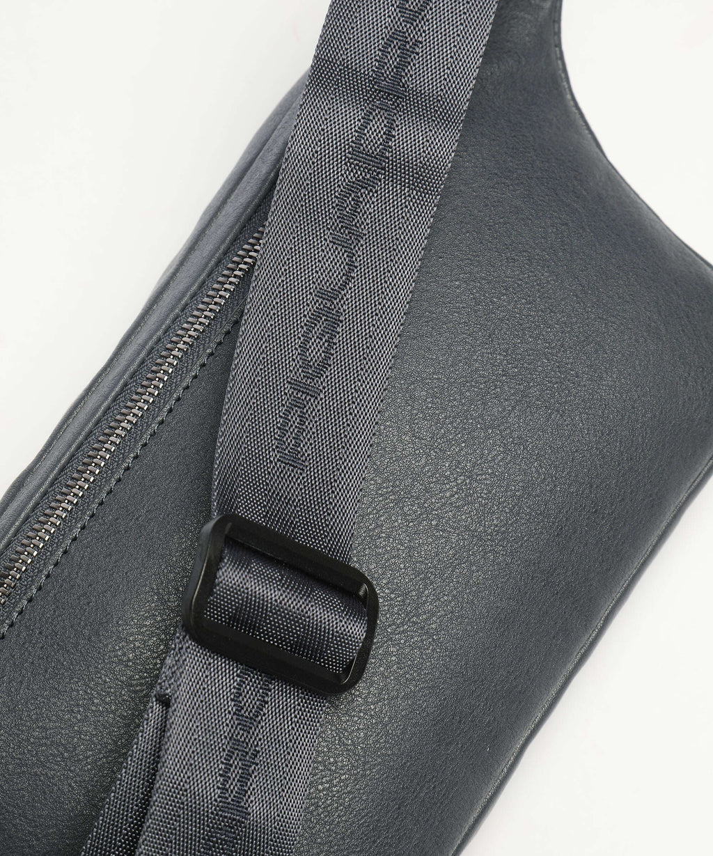 Piquadro Black Square Fanny pack blue ocean