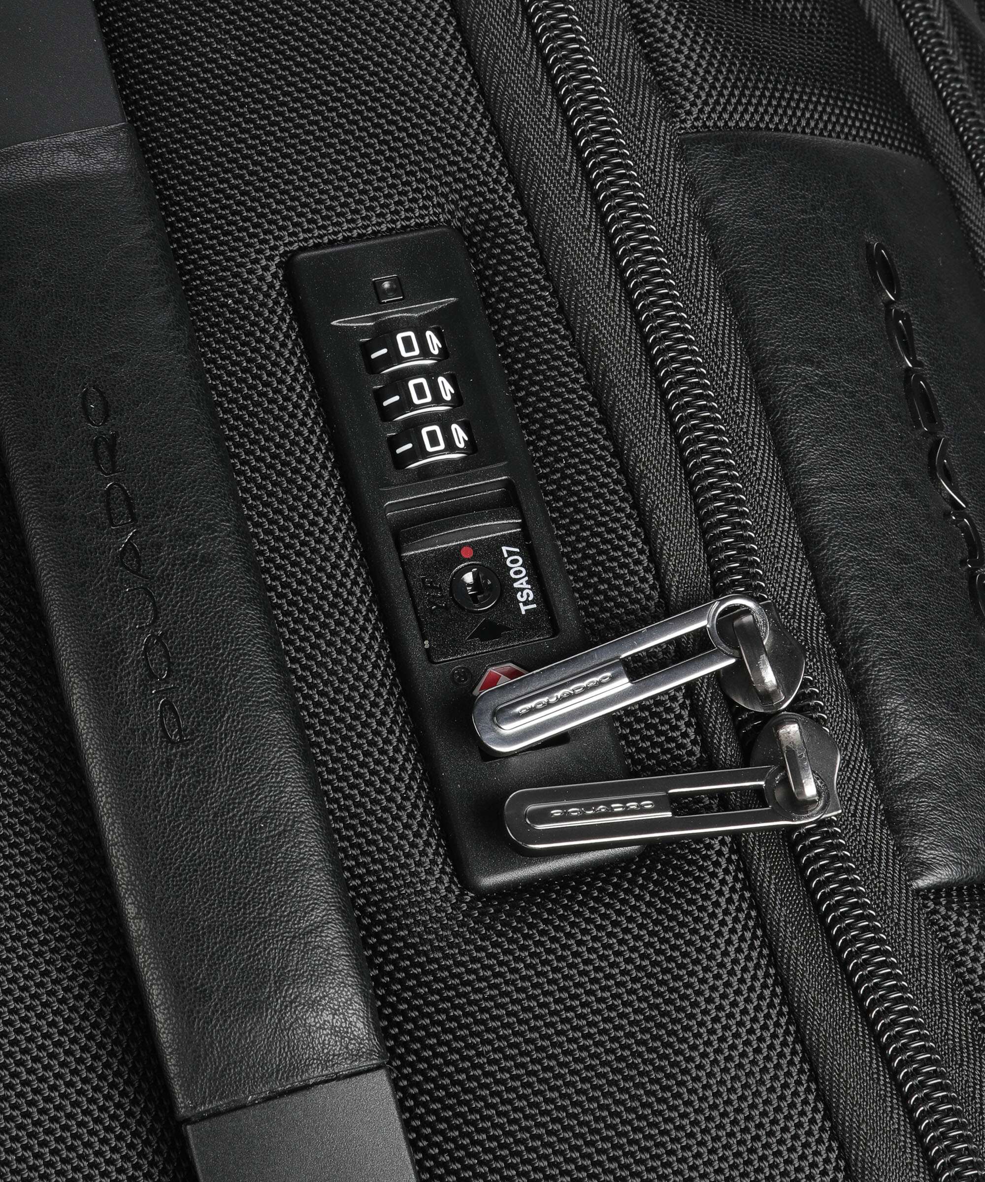 Piquadro Rolling briefcase black