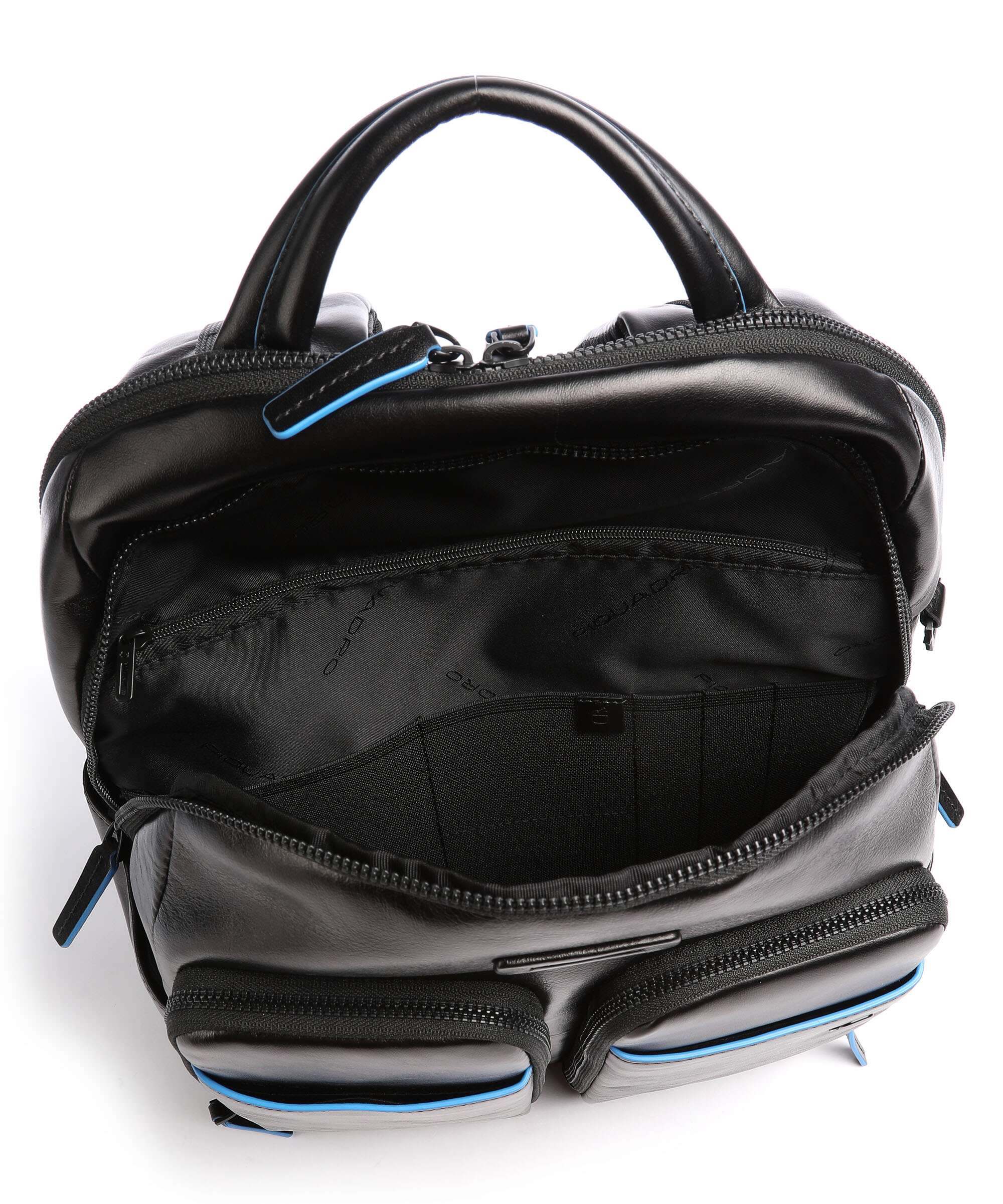 Piquadro Blue Square Revamp Laptop backpack black