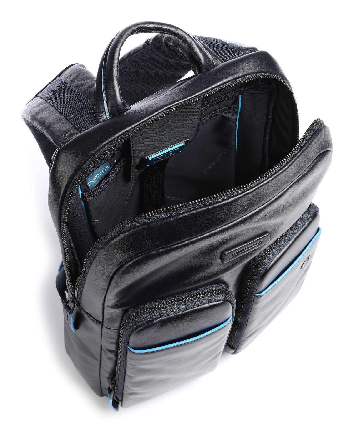 Piquadro Blue Square Revamp Laptop backpack blue